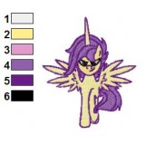 The Knight Scootaloo Embroidery Design